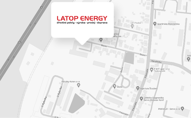 Latop Energy České Budějovice na mapě